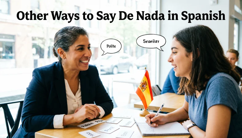 other ways to say de nada in spanish