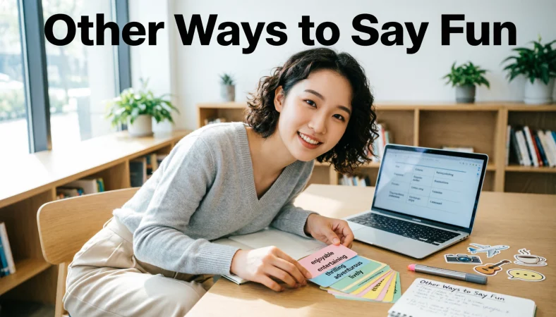 other ways to say fun