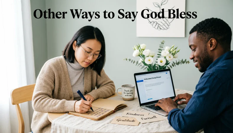 other ways to say god bless