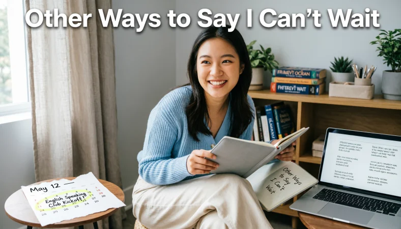 other ways to say i cant wait
