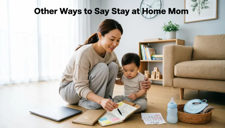 other ways to say stay at home mom