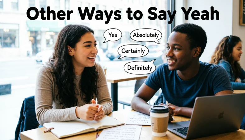other ways to say yeah