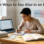 other ways to say also in an essay
