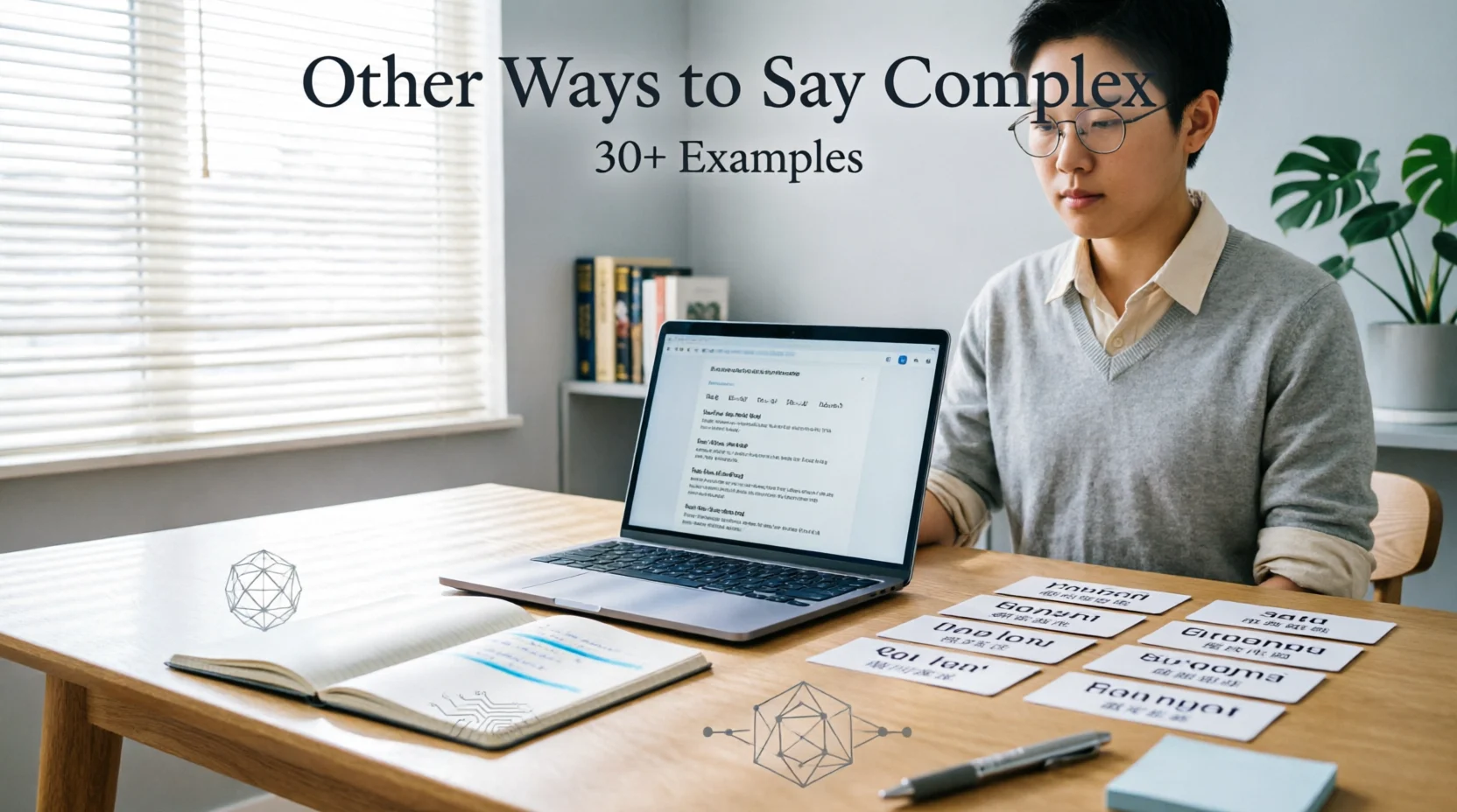 other ways to say complex