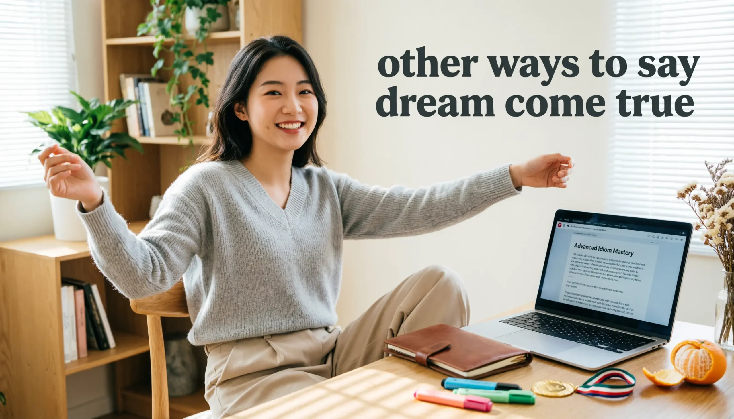 other ways to say dream come true