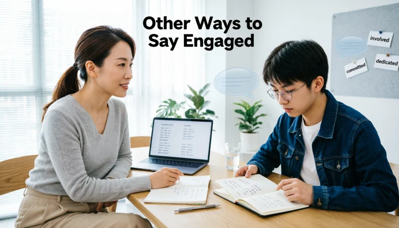 other ways to say engaged