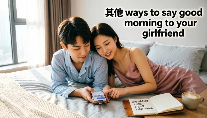 other ways to say good morning to your girlfriend