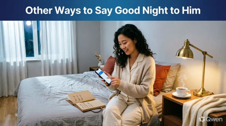 other ways to say good night to him