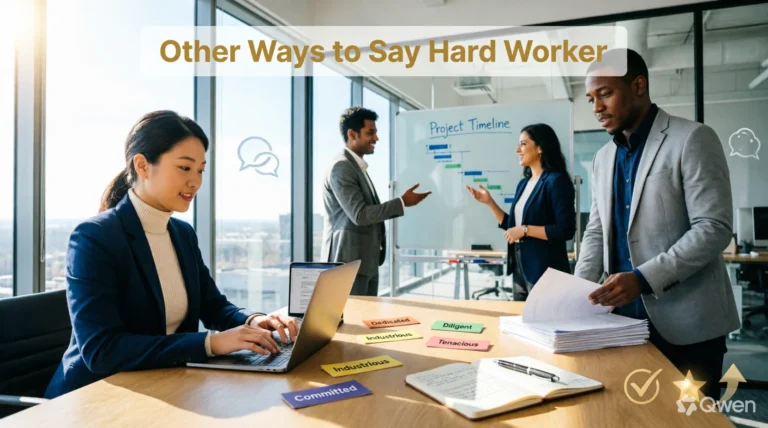 other ways to say hard worker