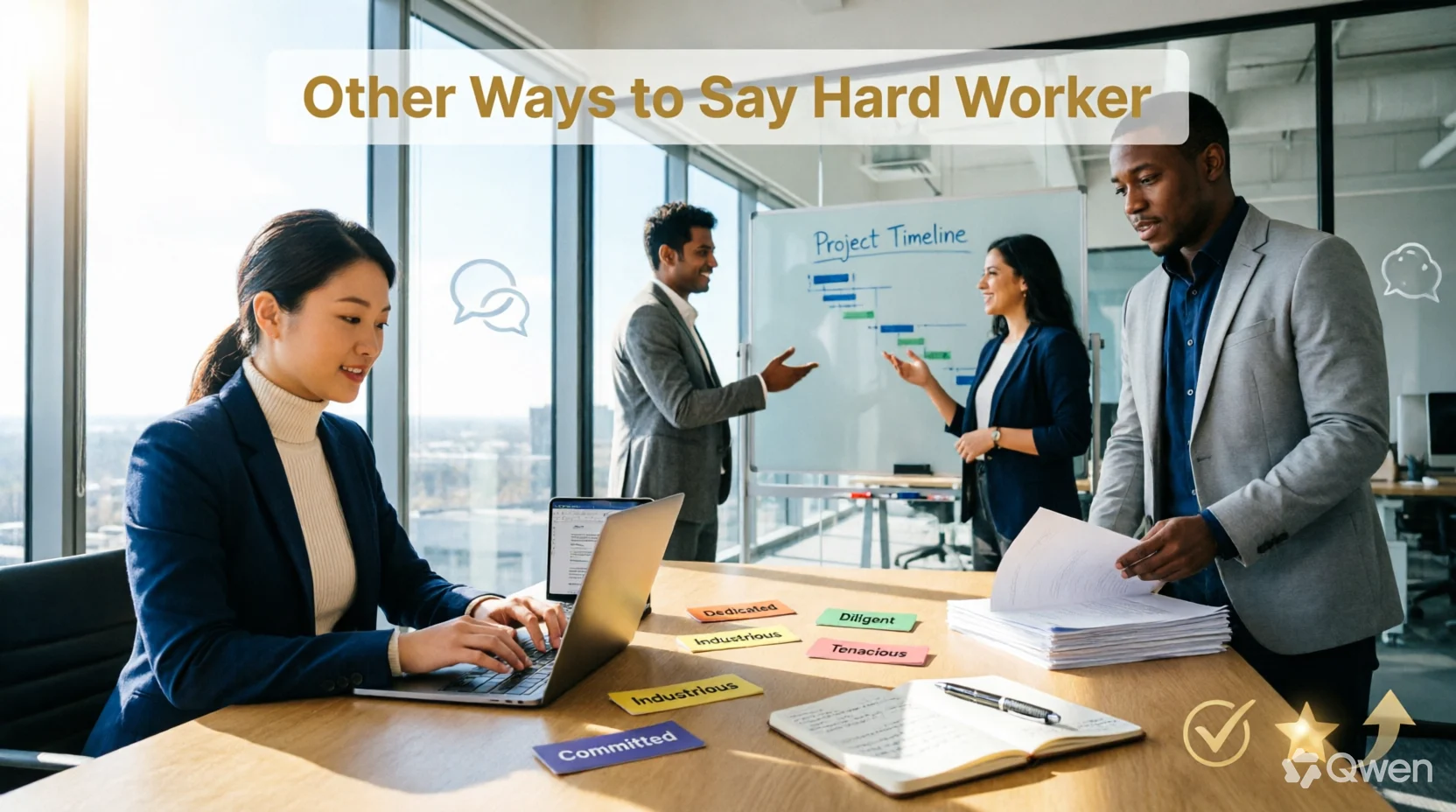 other ways to say hard worker