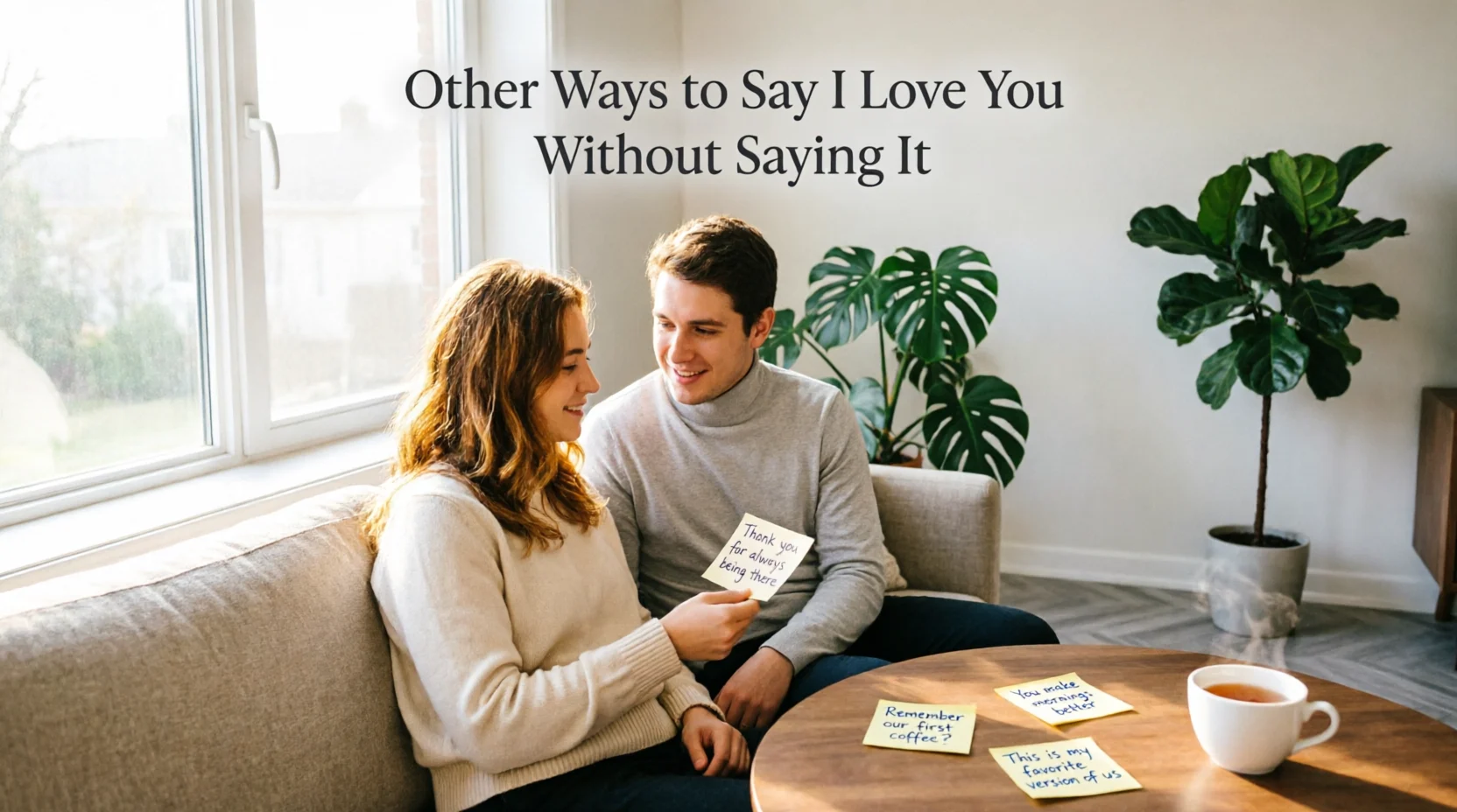 other ways to say i love you without saying it