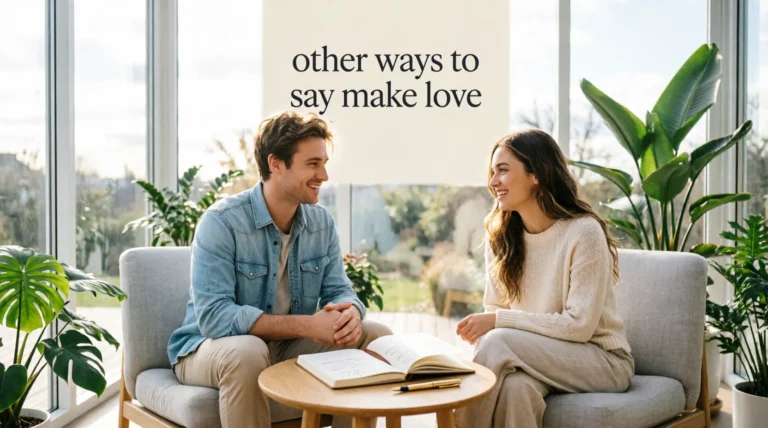 other ways to say make love