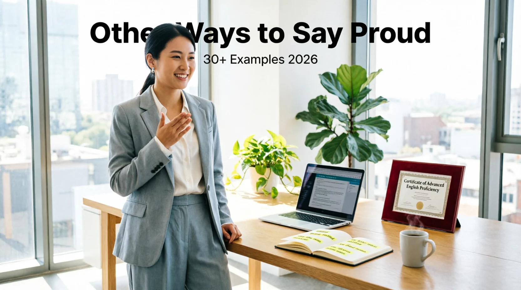 other ways to say proud