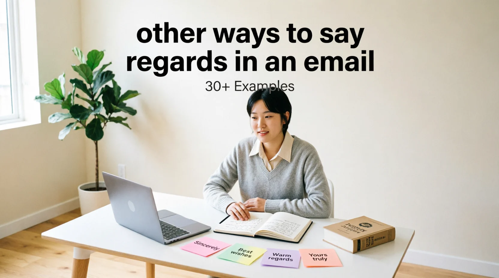 other ways to say regards in an email