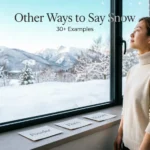 other ways to say snow