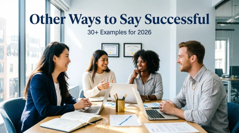 other ways to say successful