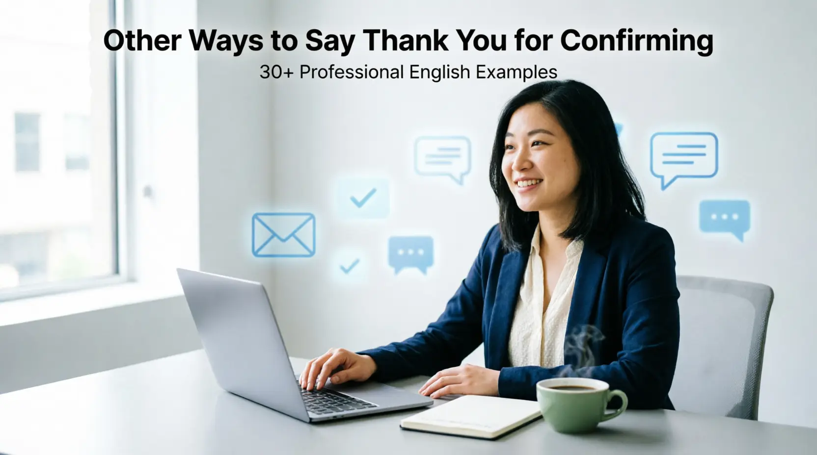 other ways to say thank you for confirming