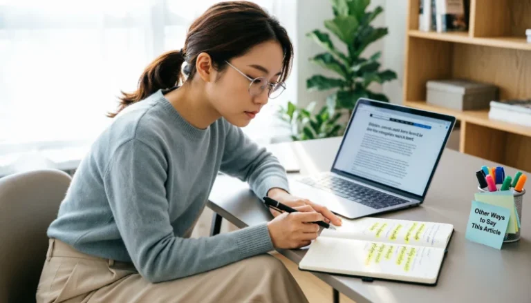 other ways to say this article