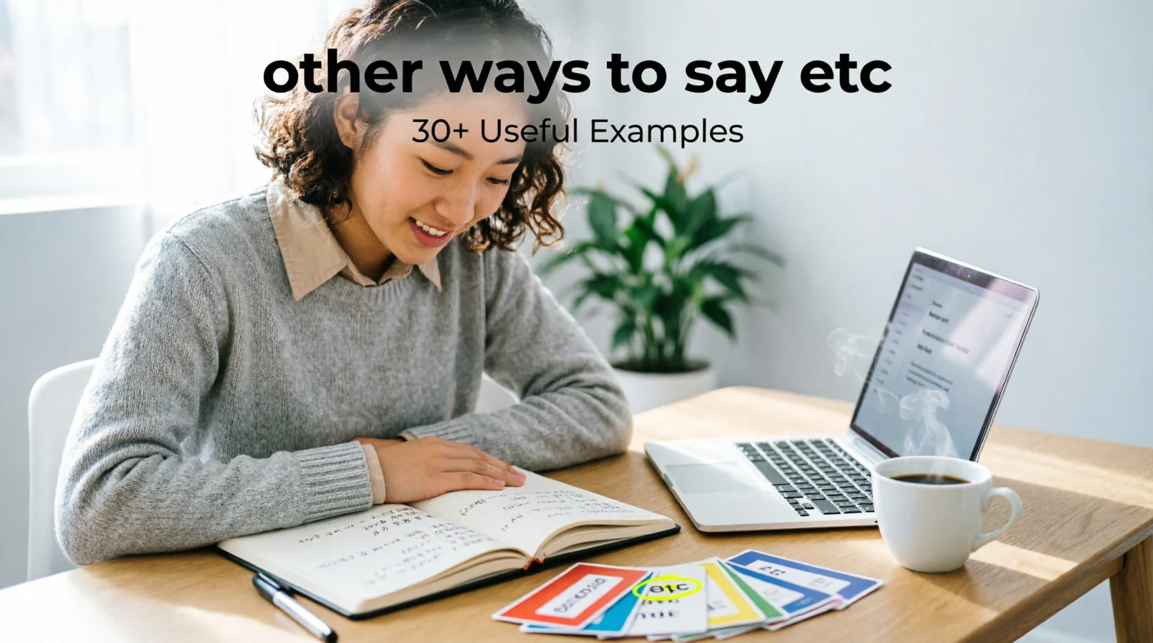 other ways to say etc