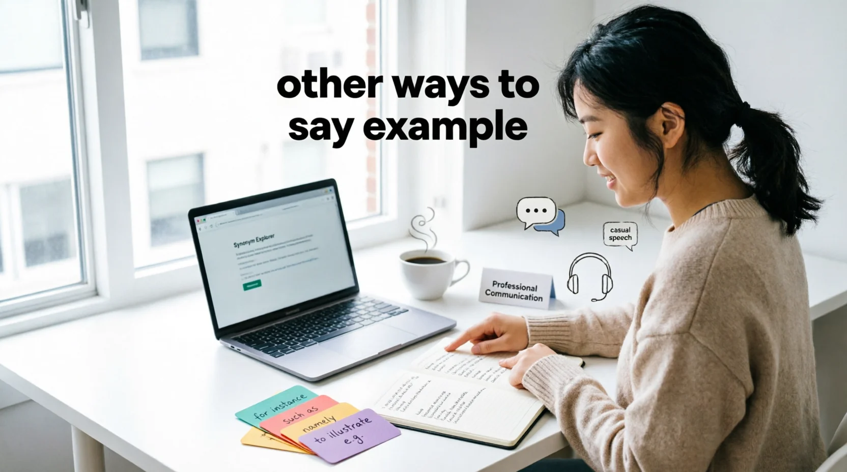 other ways to say example
