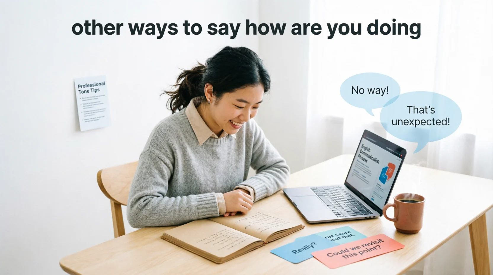 other ways to say how are you doing