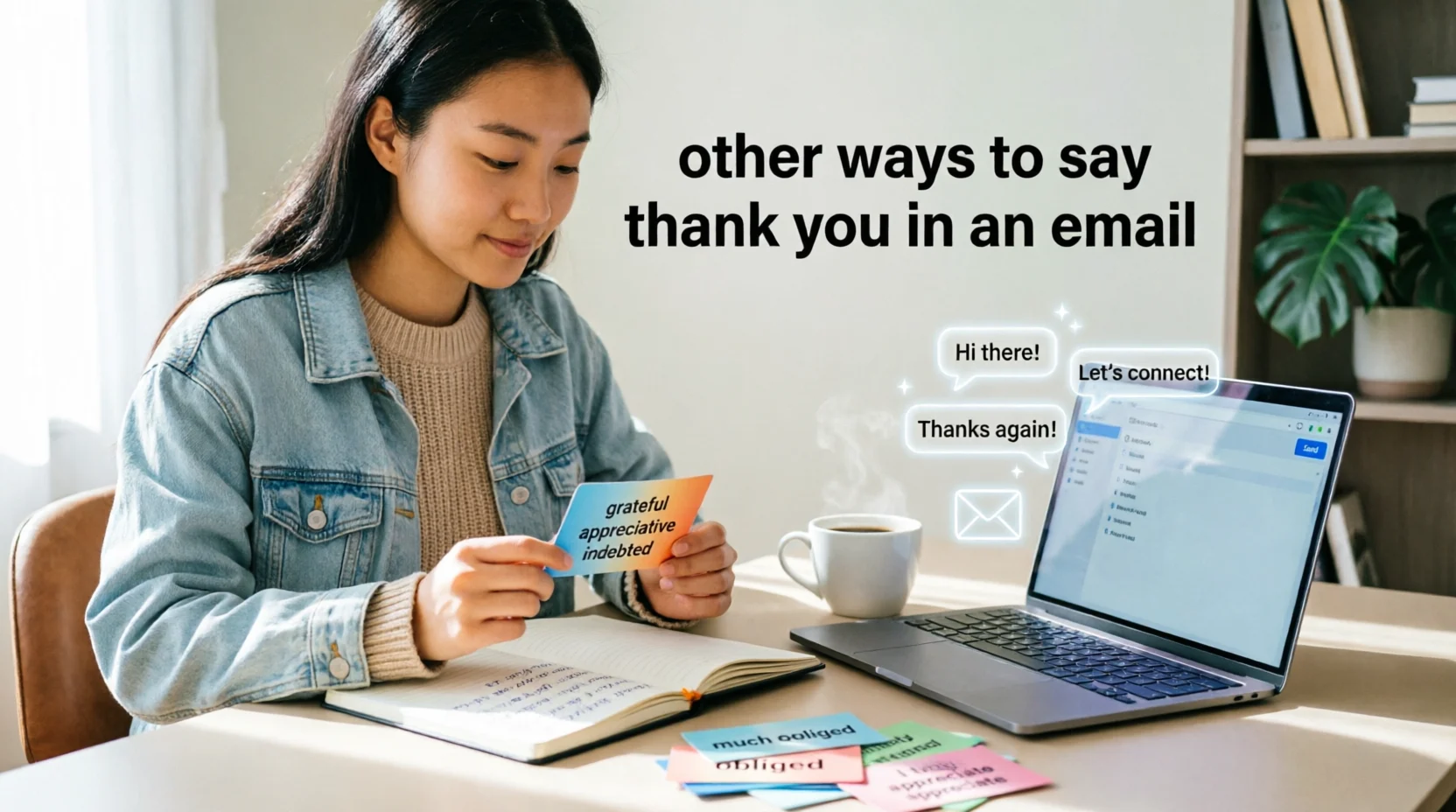 other ways to say thank you in an email