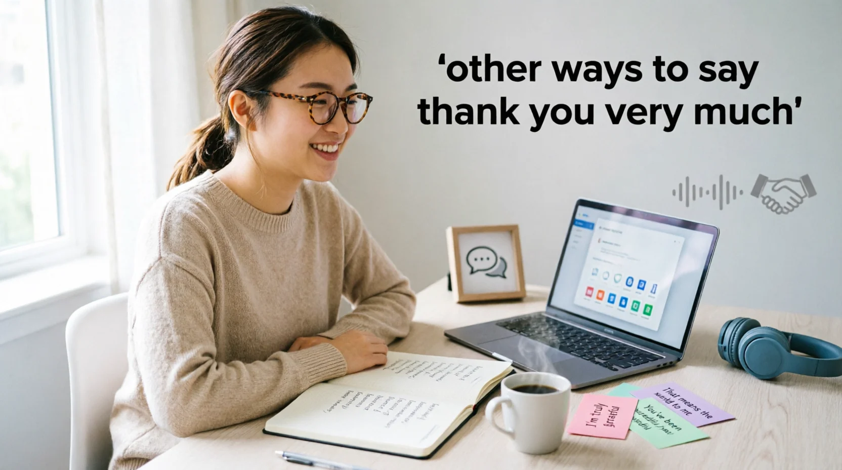 other ways to say thank you very much